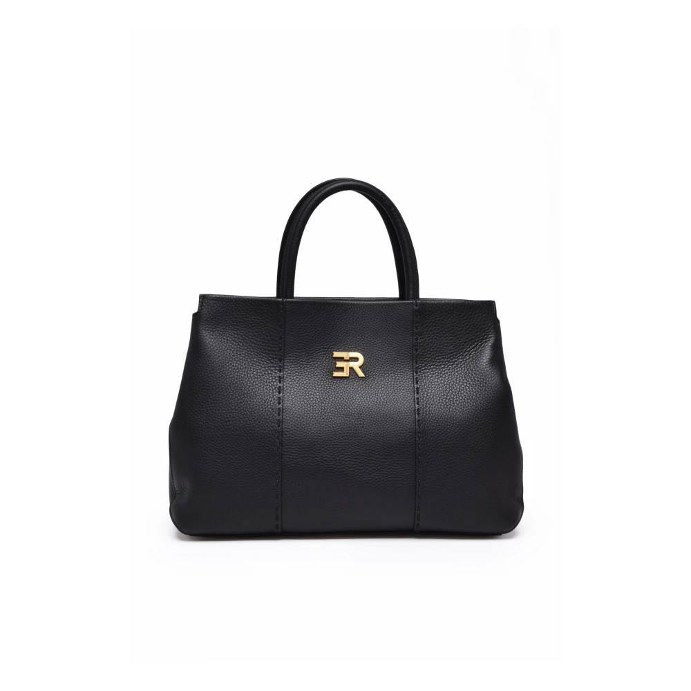 Ermanno Scervino Arabella Tote Bag - Tasker - Dame - Sort - ONE SIZE - Uld