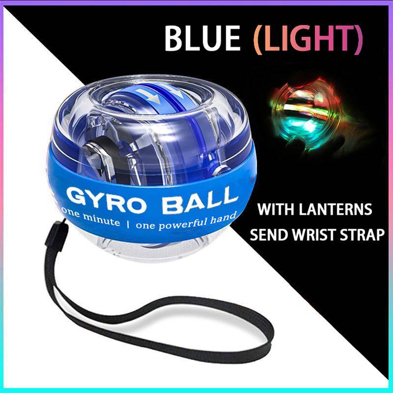 100KG Gyro Power Ball Handtränare LED Handledsstärkare Muskuleringsträning Powerball Handledsträningsutrustning Rörelse Lättvikt