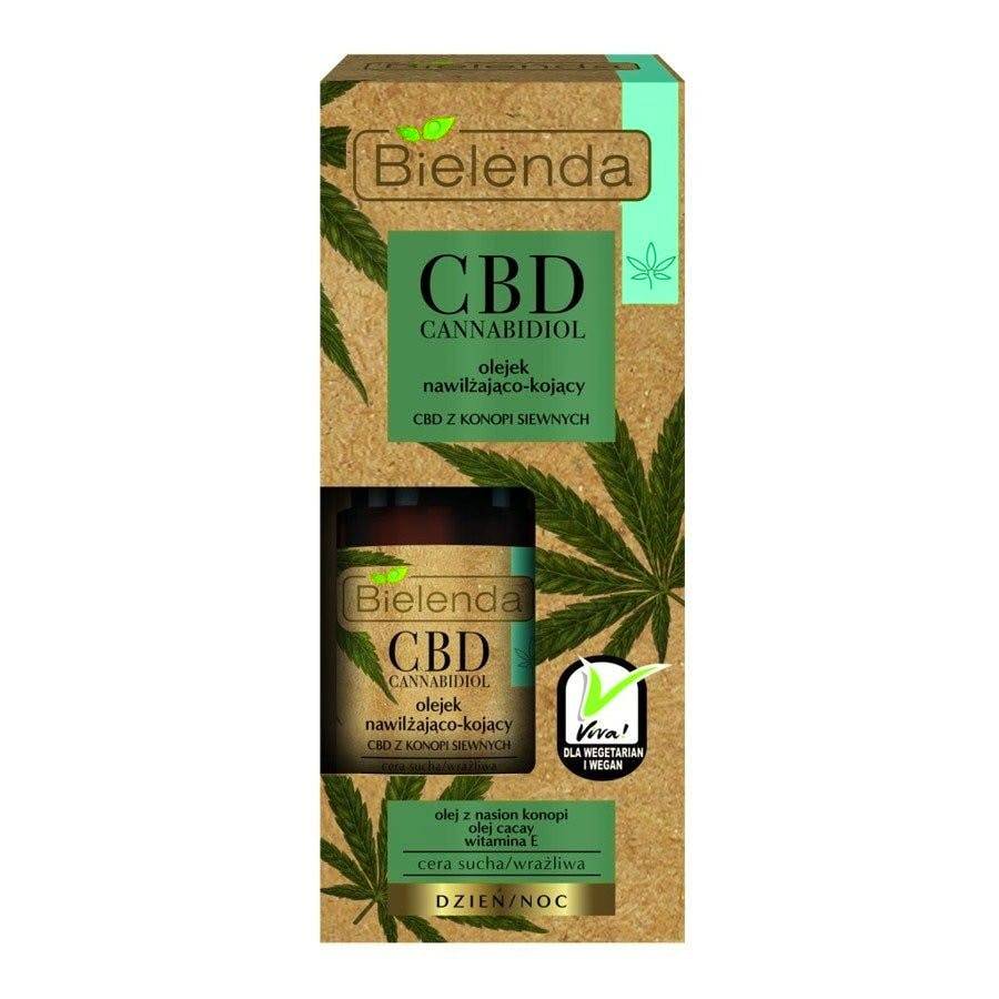 Bielenda CBD Cannabidiol Moisturizing & Soothing Face Oil For Dry & Sensitive Skin 15 ml