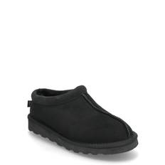 ROSEMUNDE Rhbrisbane Shearling Band Slippers Black