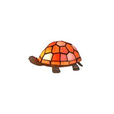 Bordslampa Sköldpadda / Turtle Orange-Rosa 10cm