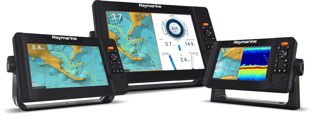 Element 9" S Kortplotter Raymarine - Uden transducer - Med Wi-Fi & GPS, LightHouse Download kort, uden transducer.