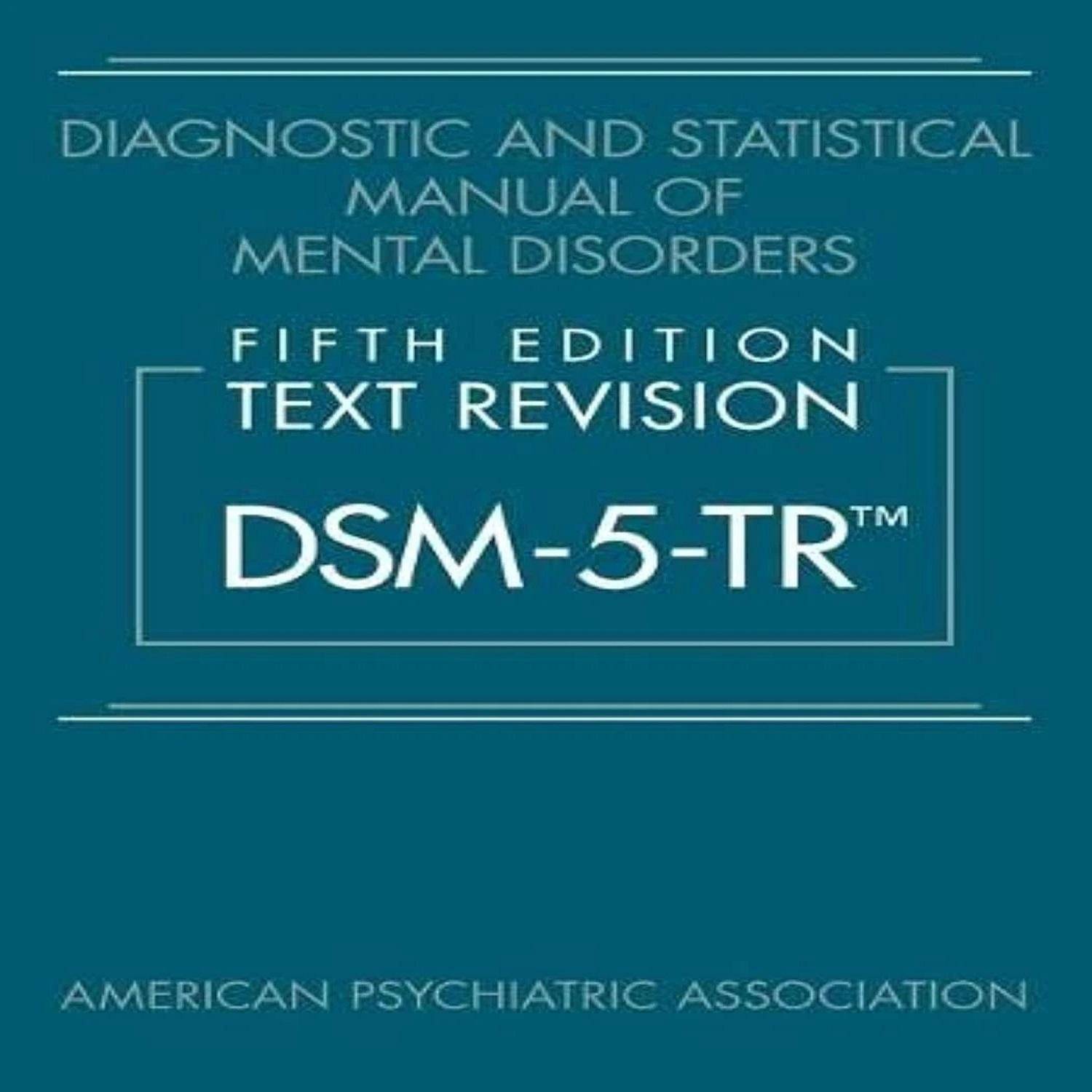 Diagnostic and Statistical Manual of Mental Disorders, Textrevision DSM-5-TR (Hårt omslag)