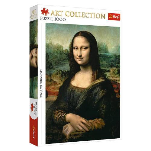 Mona Lisa puslespil 1000 brikker.