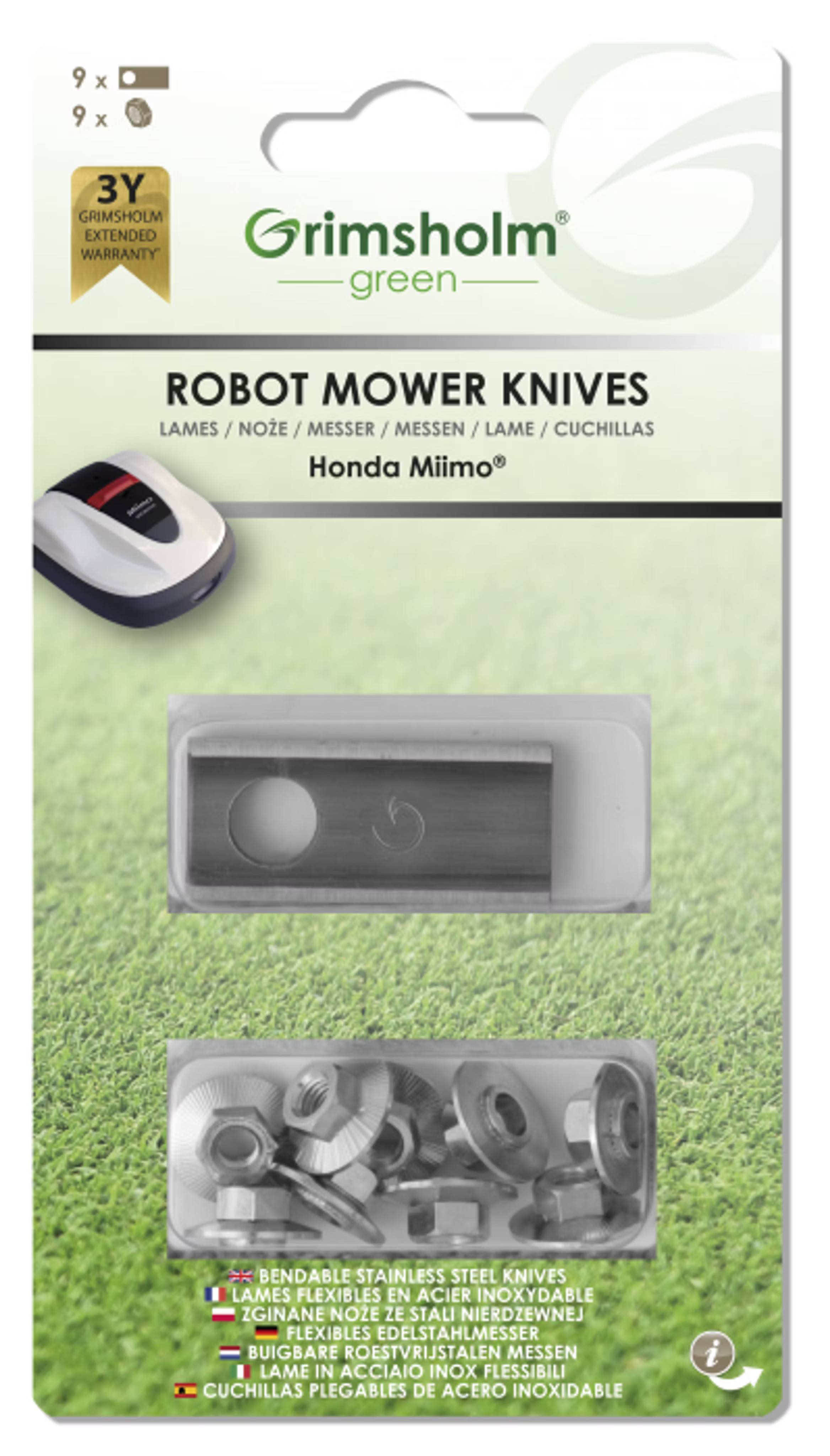 Knivar till Honda Miimo, 9-pack