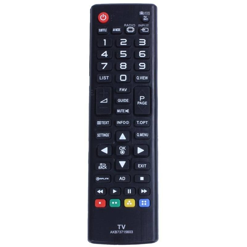 Universal akb 73715603 fjärrkontroll för lg 43 lf 540v 43 uf 675v 49 lf 540v hd led tv