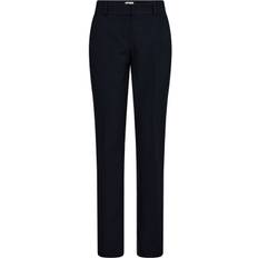 FIVEUNITS Clara 285 Long, Navy Glow, Pants Dam Smala Byxor Stl. 33 - Från Magasin - 20493 (33)