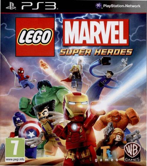 PS3 - LEGO Marvel Super Heroes (Beg) - Utan manual