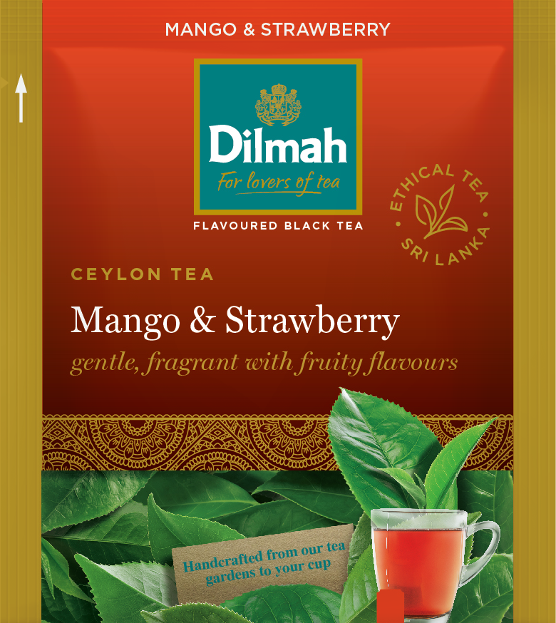 Dilmah Mango & Strawberry - Tepåsar 100-pack
