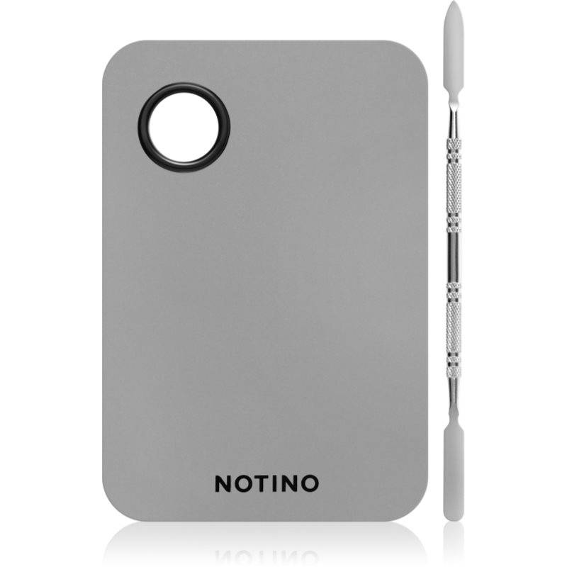 Notino Makeup Brushes Professional Mixing Palette With Spatula Palet til blanding af makeup med en spartel
