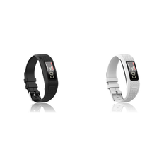 Garmin Vivofit 1/2 Silicone remme sort og hvid pakke