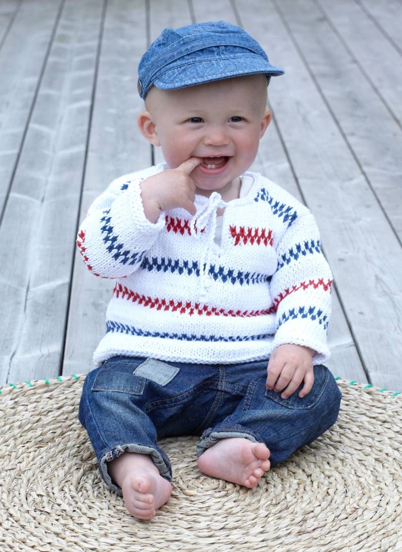 Pippitröja till baby och barn