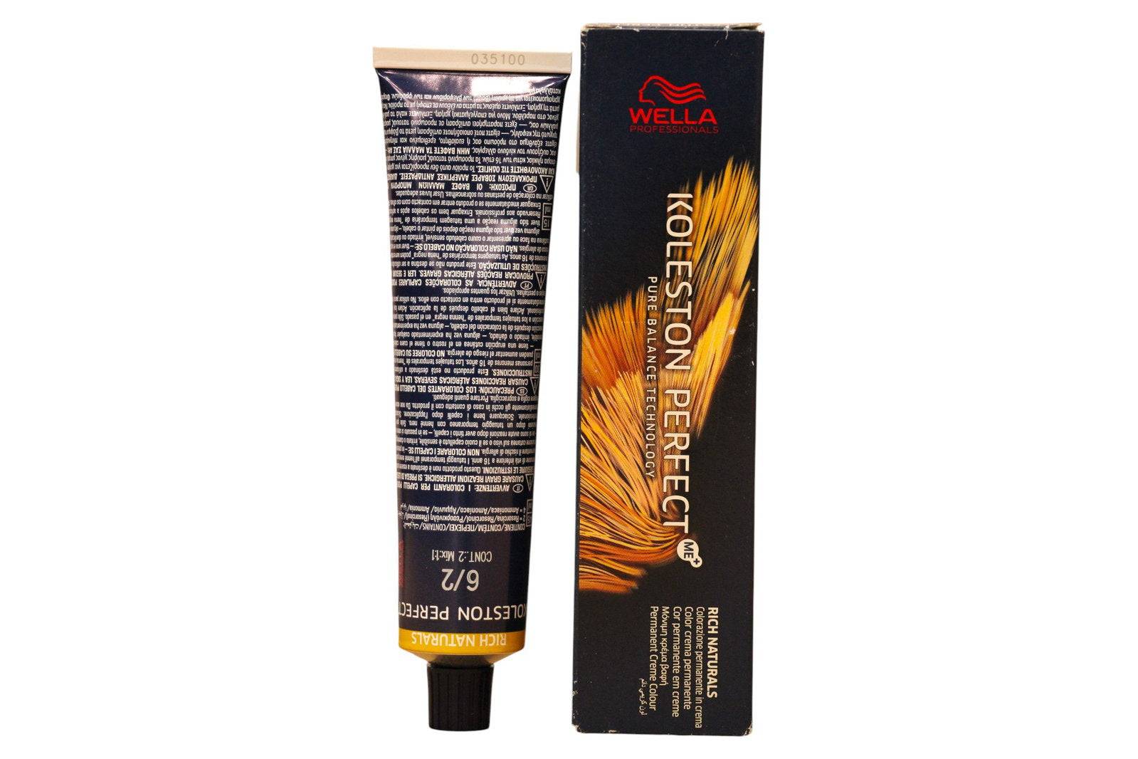 Wella Professionals Koleston Perfect Me+ 6/2 Mørk blond mat 60 ml Tester