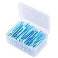 60Pcs/Box Dental Floss Picks Refill Inter-dental Brush Teeth Stick Toothpick Flosser for Oral Deep Clean Health Care PLUT