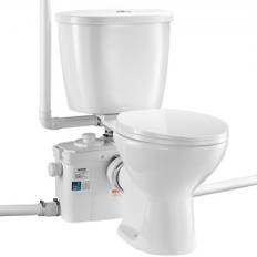 VEVOR Macerating Toilet System med 800W Pump Upflush Toilet til kælder