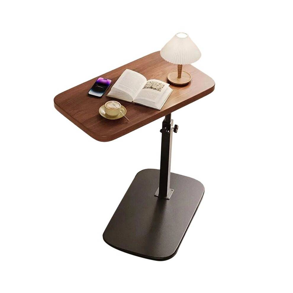 Portable Adjustable Folding Side Table/Laptop Desk, for Home Office, Coffee Table, Bedside Sofa, Office Reception Area A