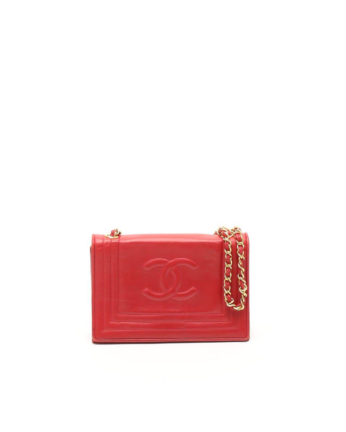 Chanel Full Flap Bag - Red (One Size)