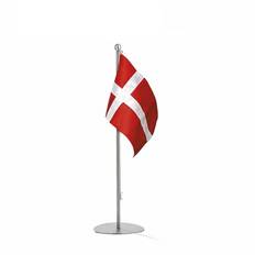 PIET HEIN 50 cm bordflag med gravering