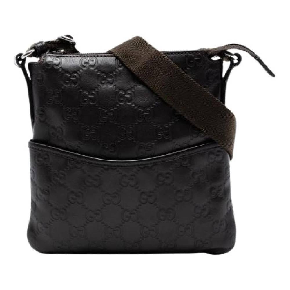 Gucci Vintage - Pre-owned Crossbody Bag Vintage - Dam - ONE Size - Läder