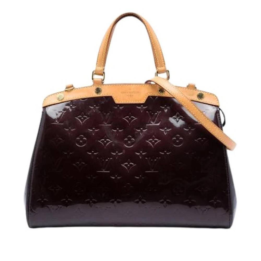 Louis Vuitton Vintage Pre-owned Brea MM - Vintage - Dame - Lilla - ONE SIZE - Læder
