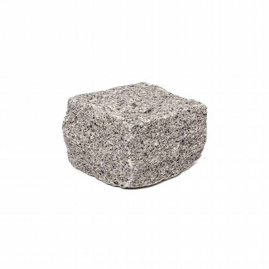 Granit smågatsten Bohus halvhöjd - Grå (8/11x4/6 cm)