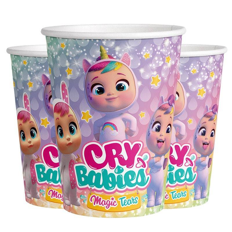 Cry Babies - Pappmuggar 8-pack