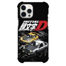 Initial D AE86 Phone Case For iPhone Samsung Galaxy Pixel OnePlus Vivo Xiaomi Asus Sony Motorola Nokia - AE86 Vs RX-7 FD3S Painting Sketch Art