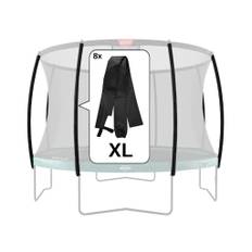 BERG Reservdel Champion SAFETY NET DLX XL - POLE SLEEVES (8X)