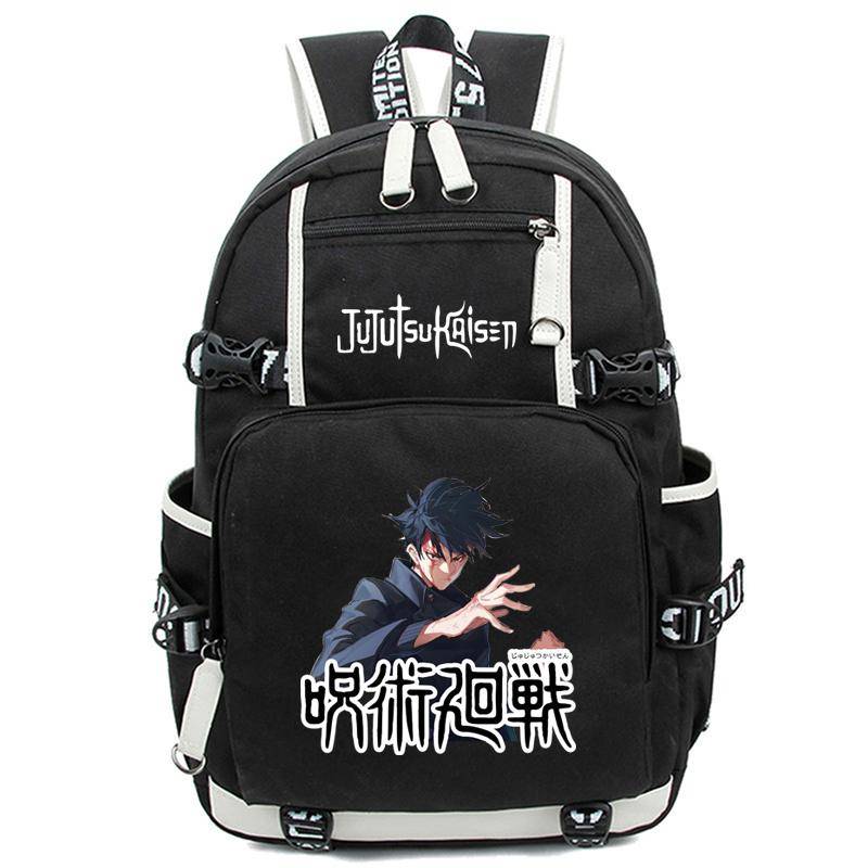 Anime Jujutsu Kaisen Studenter Pojkar Flickor Skolväska Ryggsäck Barn Tonåring Cartoon Bagpack Vattentät skolväska Mochilas