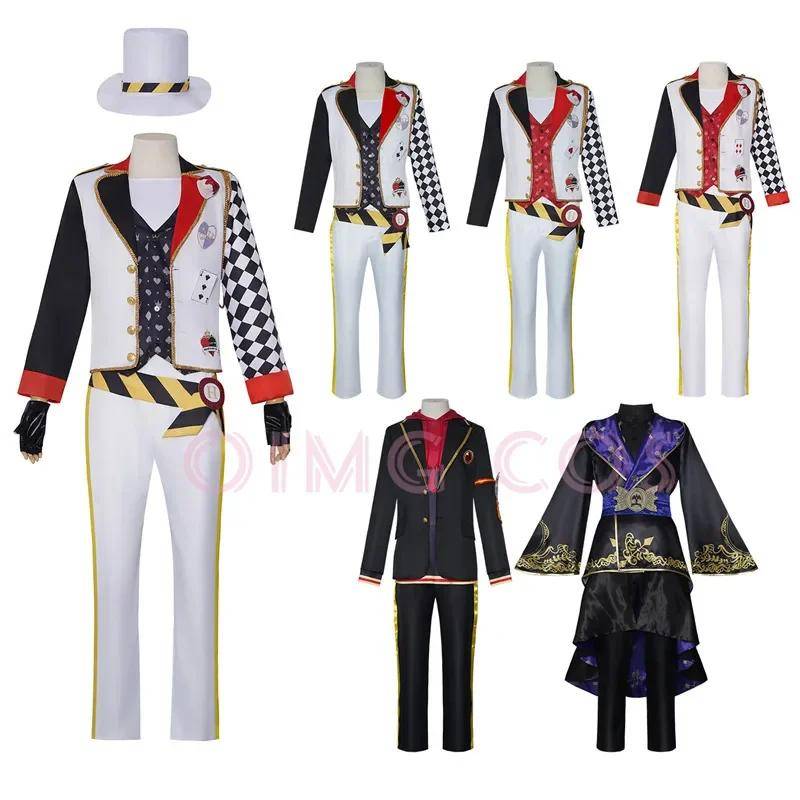 Twisted Wonderland Ace Trappola Cosplay Kostym Deuce Vuxen Karnevalsuniform Anime Trey Halloween Cater FestKostym Dam Spel cm