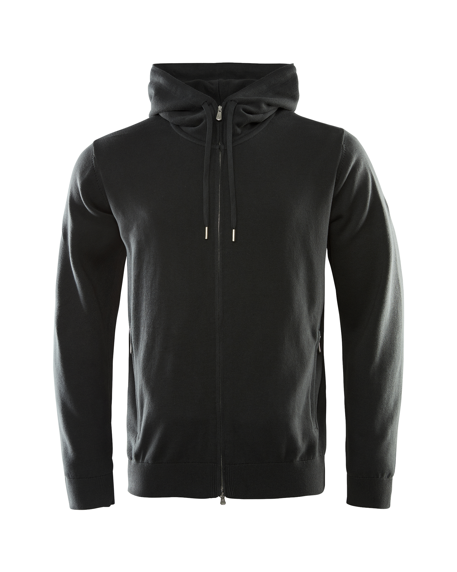 Bowman Knitted Zip Hood M Grey Mel (L) - Grå (L)