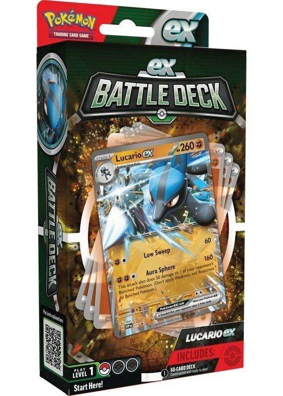 Lucario ex - Battle Deck.