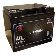 SBL 12v 40Ah, SBL Lithium Bluetooth (#8), SBL