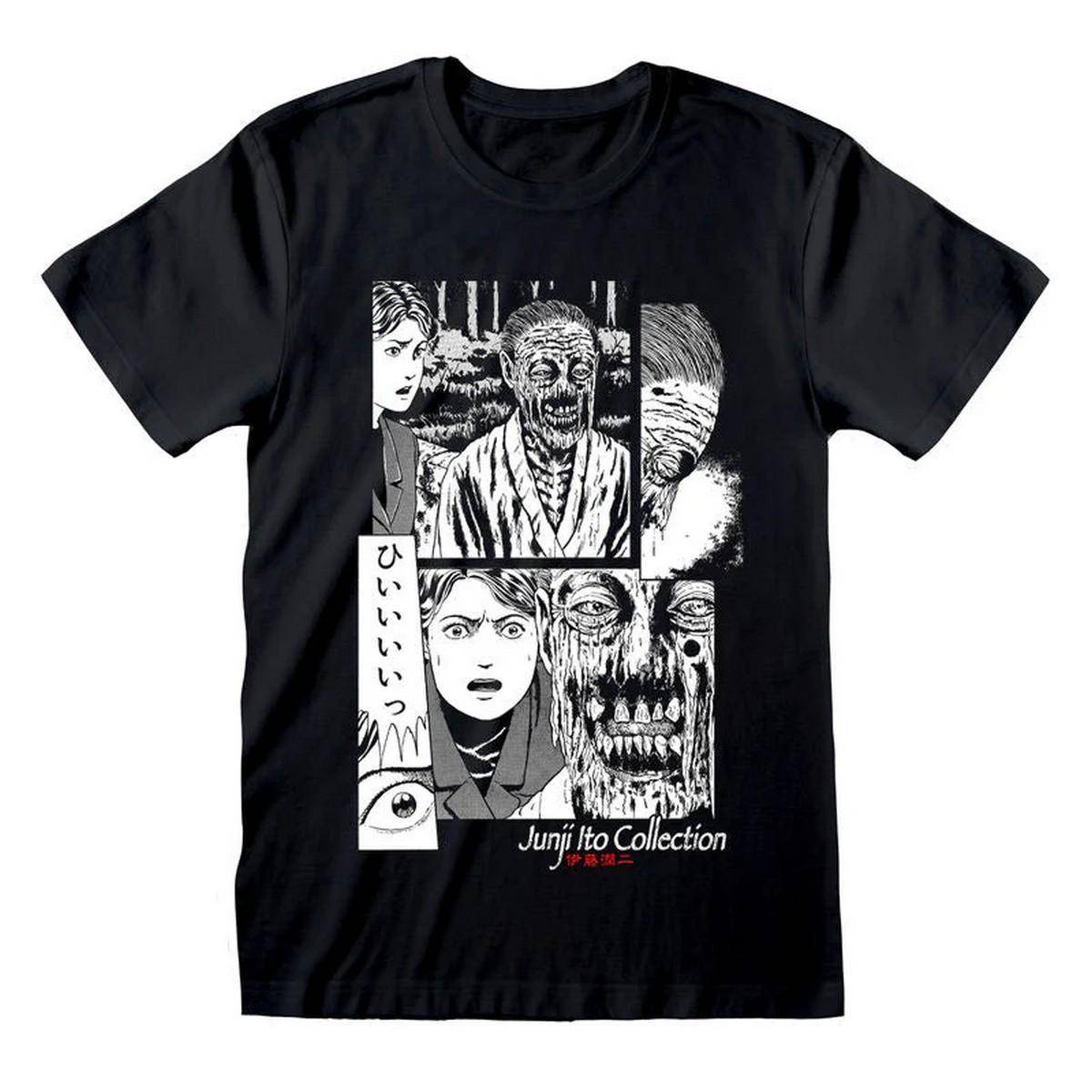 Junji-Ito Unisex Vuxen Undead T-shirt M svart