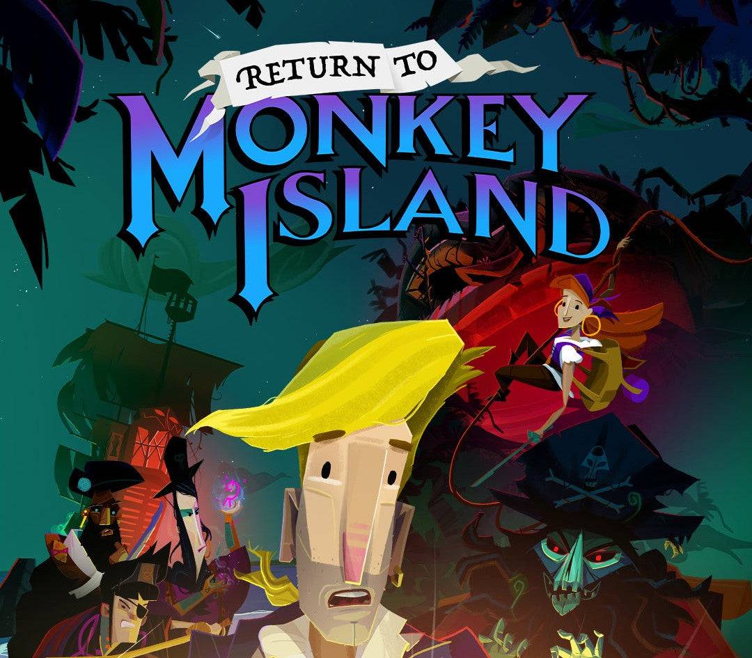 Återgå till Monkey Island Steam (Steam / PC) – Ånga – Regionsfri