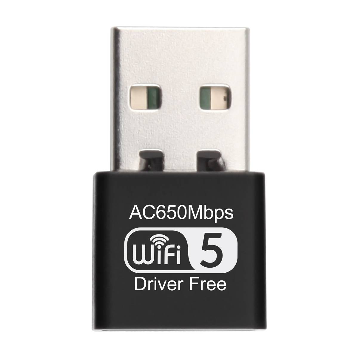 Trending Products 2023 New Arrivals Driver Free Dual Band 650Mbps USB Wireless Wifi Adaptor For PC Laptop