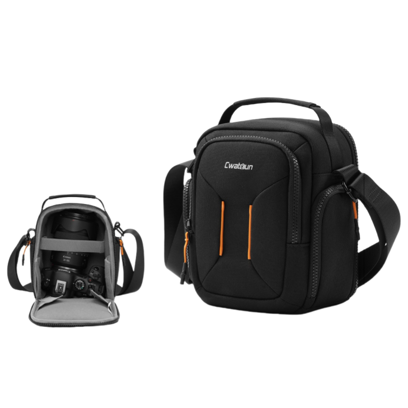 camera sling bag Waterproof Photography Crossbody Camera Bag DSLR/SLR/Mirrorless Camera Shoulder Bag with laptop compartment