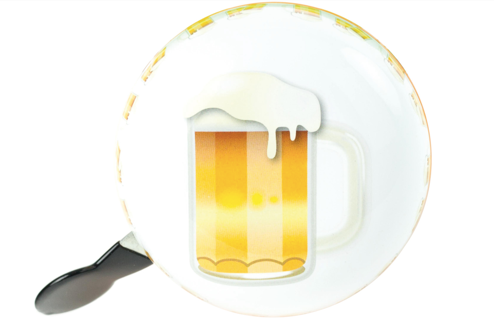 HARTJE WIDEK Ringklokker "Ding Dong Emoticons II" Blazing Yellow
