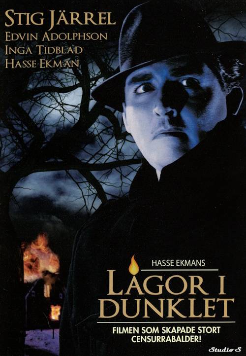 DVD - Lågor i dunklet (Stig Järrel) (1942) (Beg)