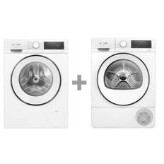 Siemens Wg44g2zidn & Wq42g20idn Iq500 Tvättmaskiner Och Torktumlare Paket