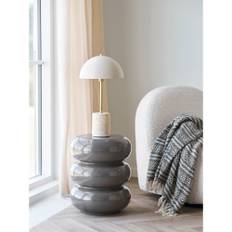 House Nordic - Rosolina Hjørnebord, glasfiber, brun, Ø35,5xH44 cm
