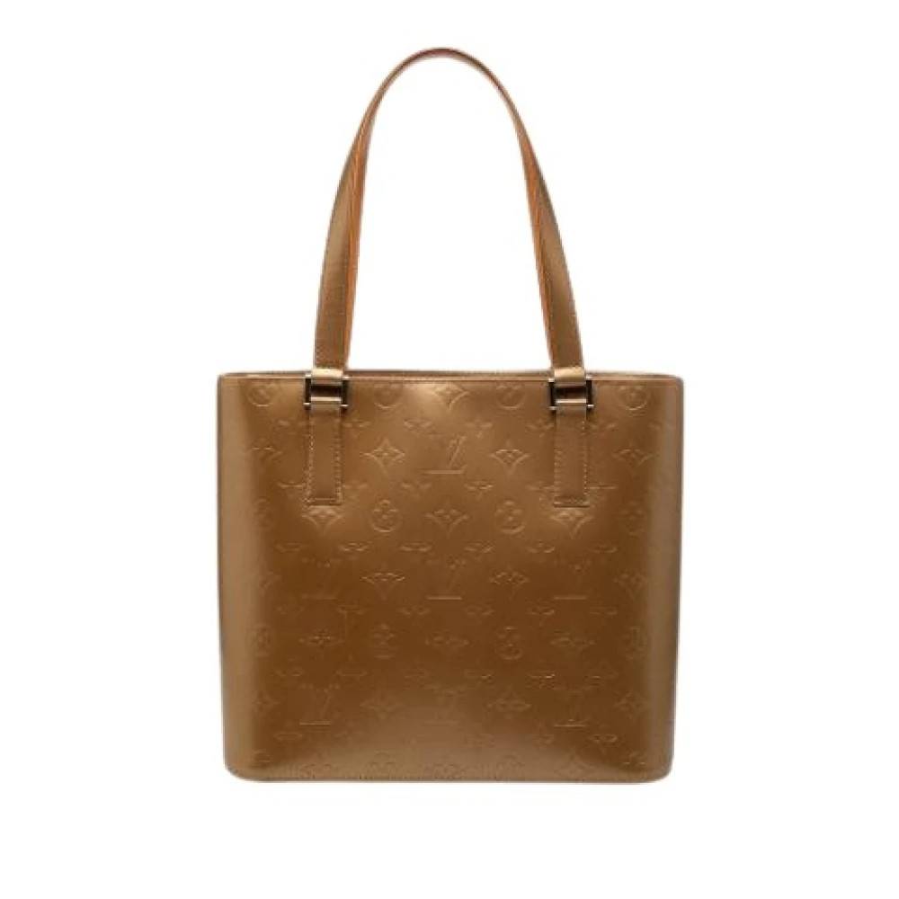 Louis Vuitton Vintage Pre-owned Stockton Tote - Vintage - Dame - Brun - ONE SIZE - Læder