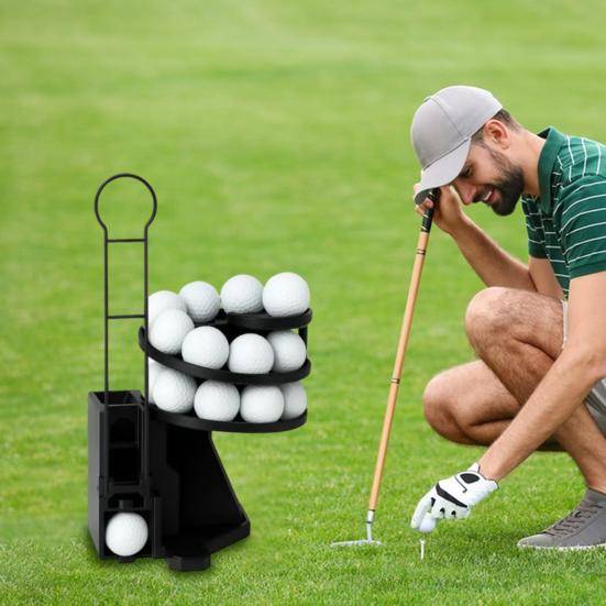Golfbollskastare Automatisk Golfbollsdispenser Kapacitet för 25 bollar
