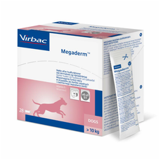 Virbac Megaderm 28x8ml För hund över 10kg