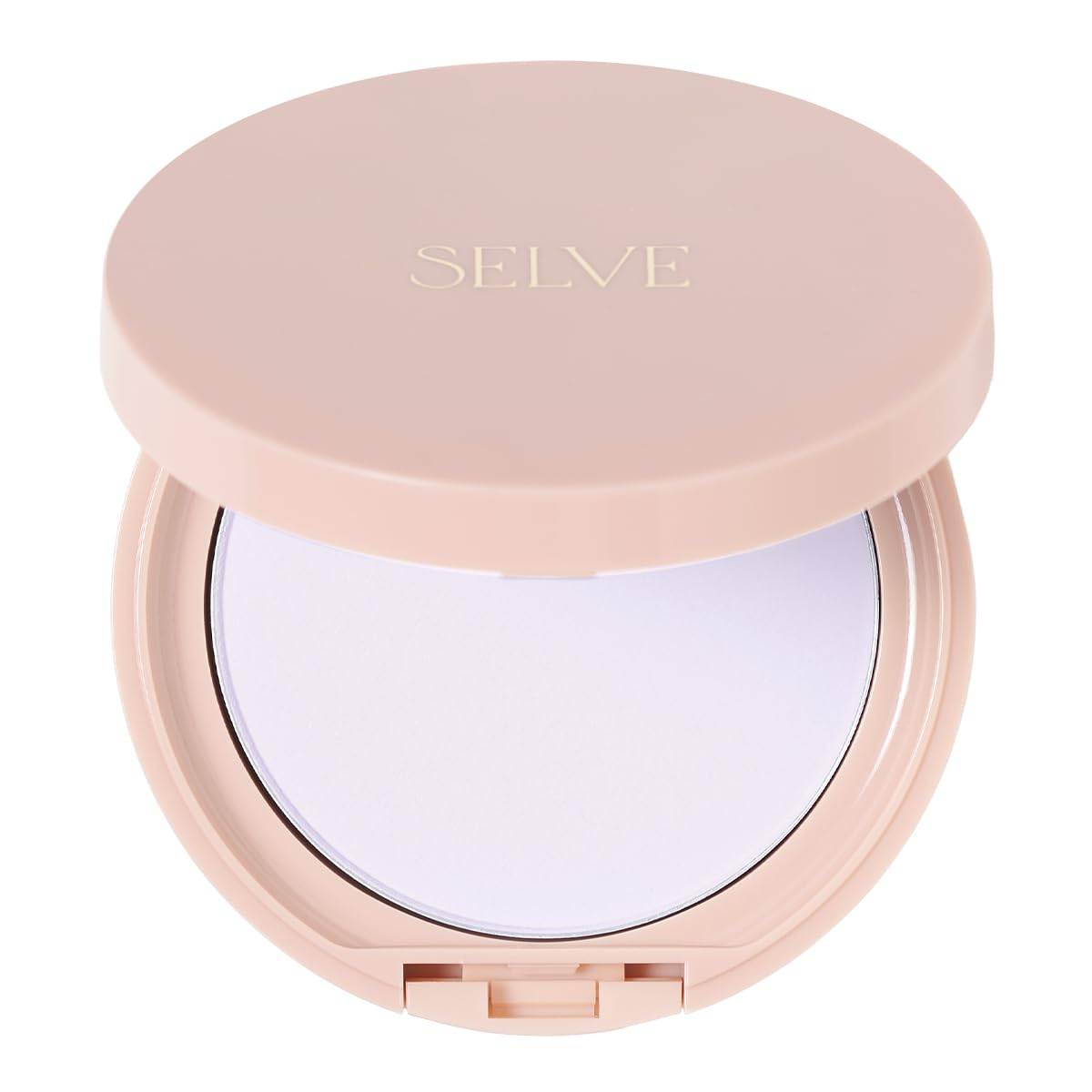 SELVE Foggy Veil Setting a and 10g Powder, translucent, shine-preventing, moisturizing, smudge-proof, pore-covering, long-lasting formula, (02 Purple)