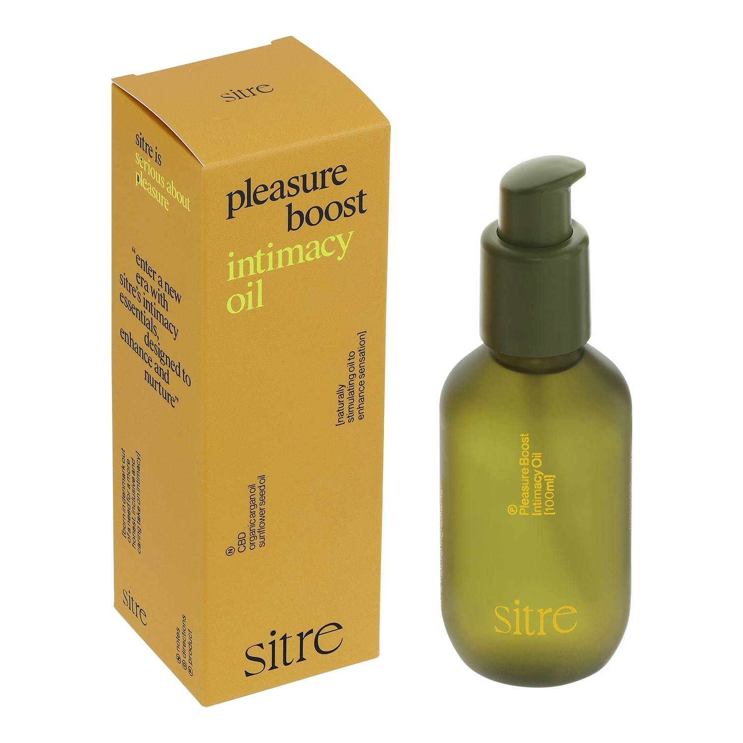 Sitre Pleasure Boost Stimulerende Massageolie & Glidecreme 0008 NO_SIZE - Glidmedel Oljor Från Magasin (NO_SIZE)