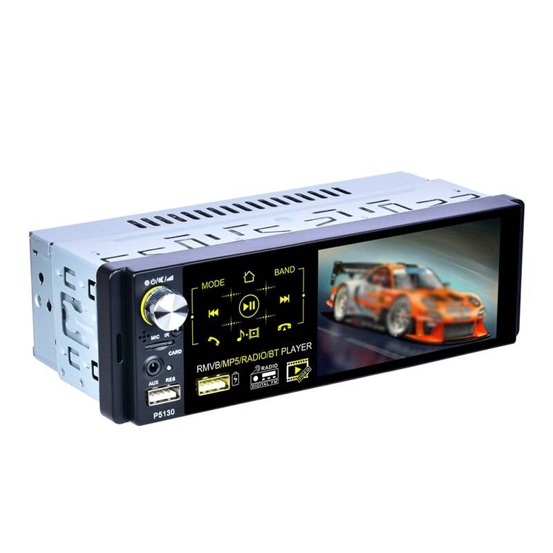 4.1 " pekskärm bilstereo mp5 spelare rds am radio usb tf aux backkamera