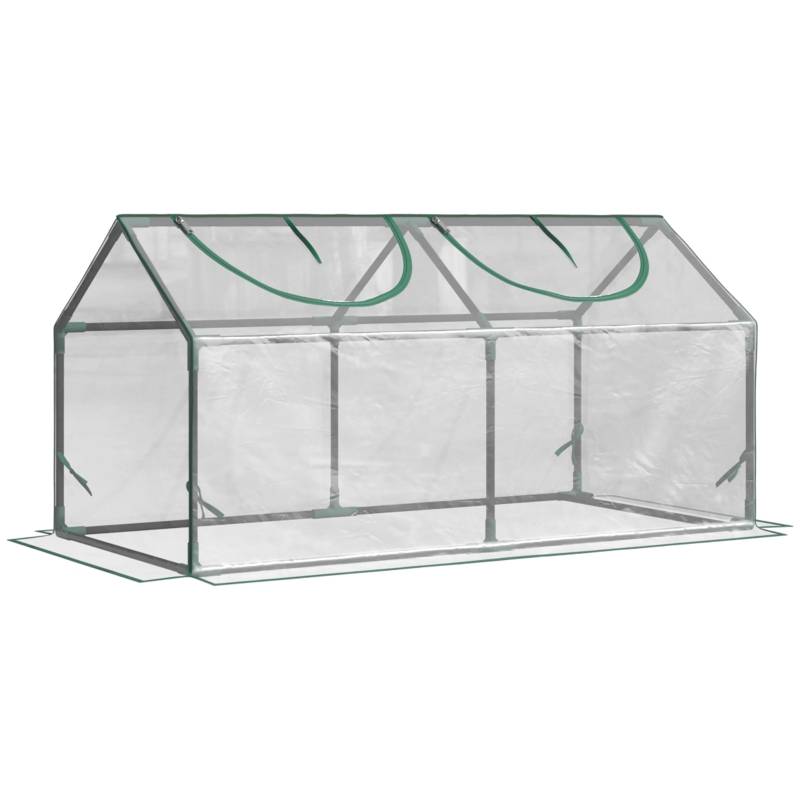 Växthus PVC 120x60x60 cm
