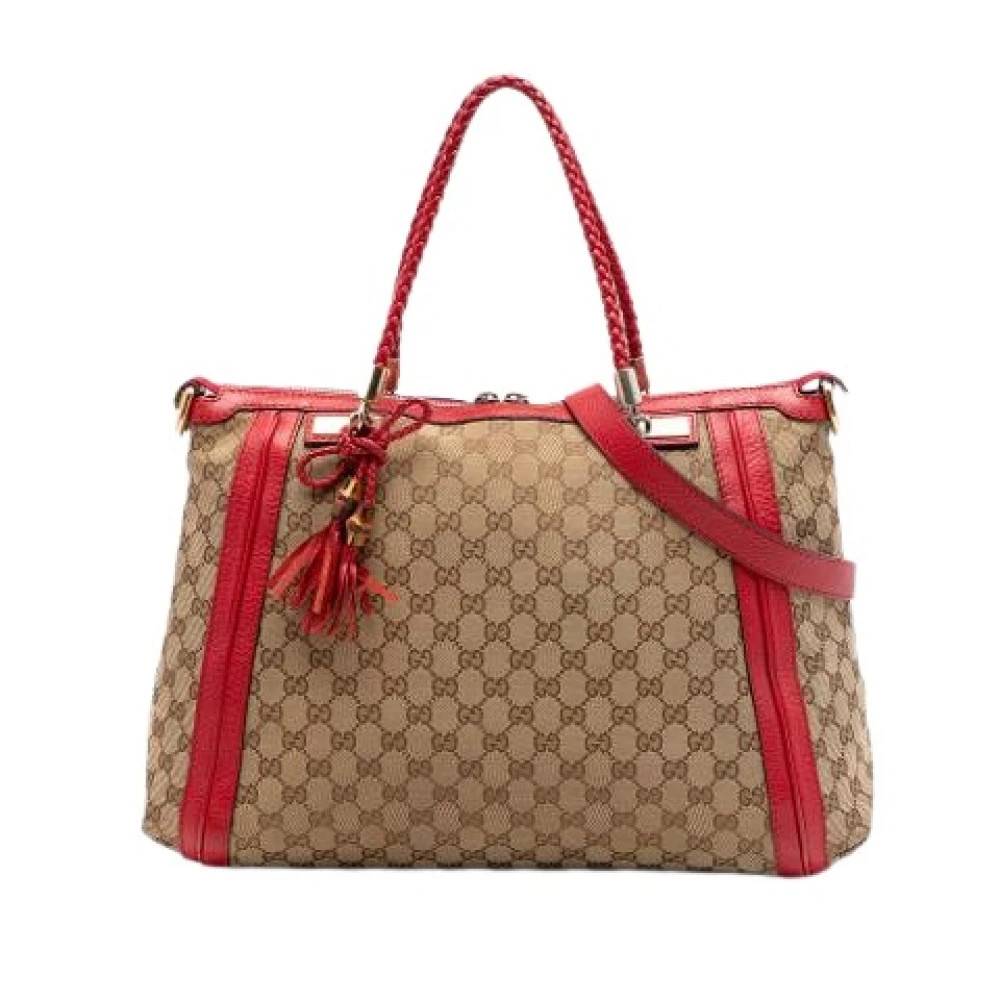 Gucci Vintage - Pre-owned Bella Tote Vintage - Dam - ONE Size - Läder