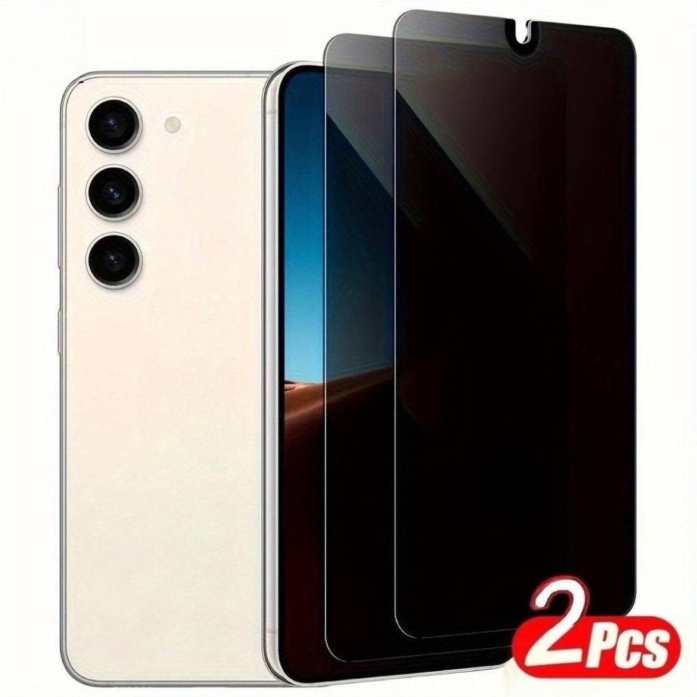 3Pcs Anti Spy Tempered Glass for Galaxy S25 S24 Ultra S25 Edge S23 S22 Plus S24 S23 FE Privacy Protective Glass Screen Protector